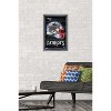 Trends International NFL New England Patriots - Neon Helmet 23 Framed Wall Poster Prints - 2 of 4