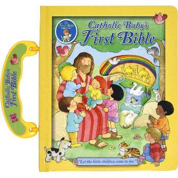 Catholic Baby's First Bible - by  Judith Bauer (Board Book)