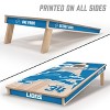 NFL Detroit Lions 2'x4' Wood Toss Game Set - 2 of 4