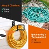 LakeForest"Heavy Duty Iron Wall Mounted Hose Holder, 66LBS Load Capacity, Garden, Garage, Yard Storage"Black - 4 of 4