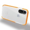 Reiko iPhone X/iPhone XS Soft Transparent TPU Case in Clear Orange - 2 of 4