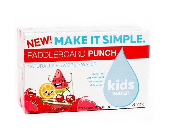 KidsWATER Paddleboard Punch - 8pk/6.75 fl oz Boxes