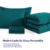 7PC Campus Ready Dorm Twin XL Bedding Bundle, Solid Comforter, Pillows and Sheet Set - 2 of 4