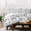 Deny Designs Michelle Mospens Coastal Oysters Duvet and Sham Set - 3 of 4