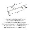 Amerock Enlivity Pull for Cabinets, Drawers, and Furniture - 3 of 4