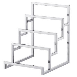 Unique Bargains Stainless Steel Home Retail Store Supplies Clutch Purse Display Stand - 1 of 4