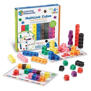 Learning Resources MathLink Cubes Early Math Activity Set - 1 of 4