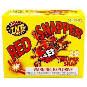 TNT Red Snapper Yellow Box Firework - 1 of 4
