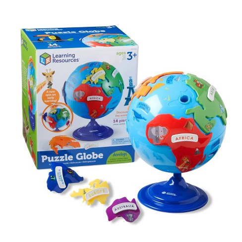 World Globe for Kids - 8 Inch Globe of World Perfect Spinning