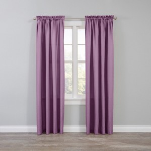 BrylaneHome BH Studio Microfiber Rod-Pocket Panel - 1 of 4
