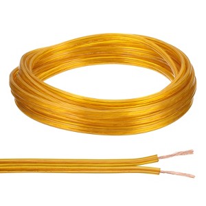 Unique Bargains SPT-2 Lamp Cord Insulated Conductor 18/2 PVC Covered Wires - 1 of 4