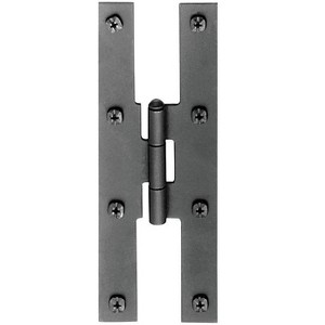 Acorn AH7BQ Flush H Hinge, 7", Black - 1 of 1