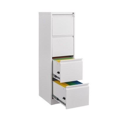 NicBex 3 Drawer File Cabinet with Lock,Office Cabinet with Handle Free Design,Modern Vertical Storage Cabinet,Filing Cabinets for Home Office