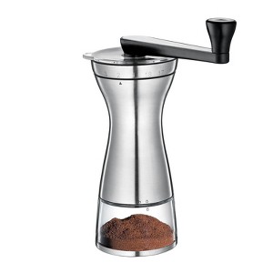 Zassenhaus "Manaos" Silver Coffee Mill, 9.5" - 1 of 4