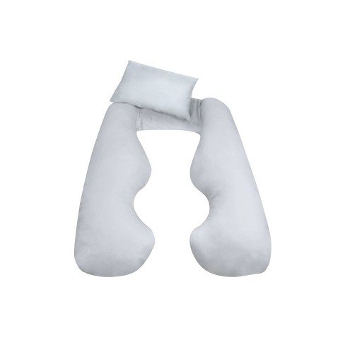 Leachco Back N Belly On My Own Support Pillow Peaceful Gray