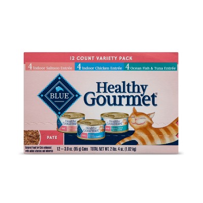 blue buffalo healthy gourmet cat food