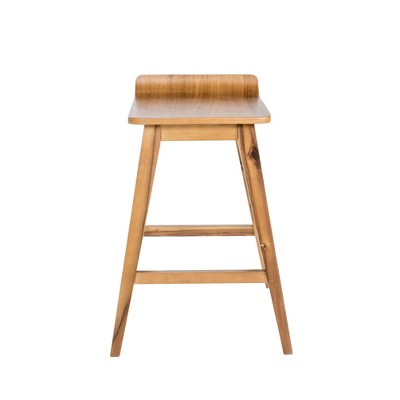 Carter Counter Height Barstool Natural - ClickDecor