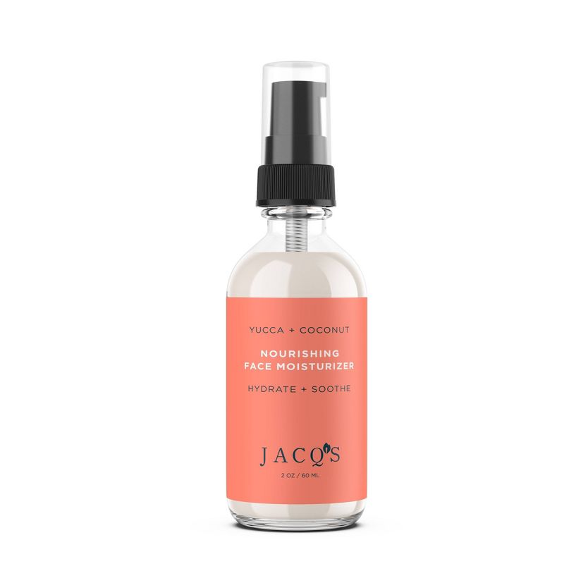Jacq&#39;s Nourishing Facial Moisturizer - Sunflower + Yucca - 2 oz, 1 of 5