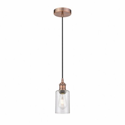 Clymer - 1 Light Cord Hung Mini Pendant In Modern Style-9.63 Inches Tall and 3.88 Inches Wide