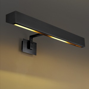 CityFurn 2-Light 18/24" Wide Wall Sconce Hardwire Picture Light - 1 of 4
