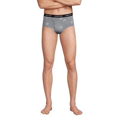 Lands' End Men's Comfort Knit Brief 3 Pack