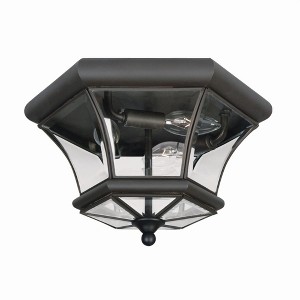 Livex Lighting Monterey/Georgetown 3 - Light Flush Mount in  Bronze - 1 of 2