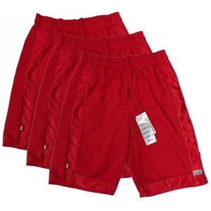 3 Pack Pro Club Men's Heavyweight Mesh Basketball Shorts - 1 of 4