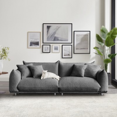 MINIMORE Modern Style 88.9"W Chris 3S Sofa