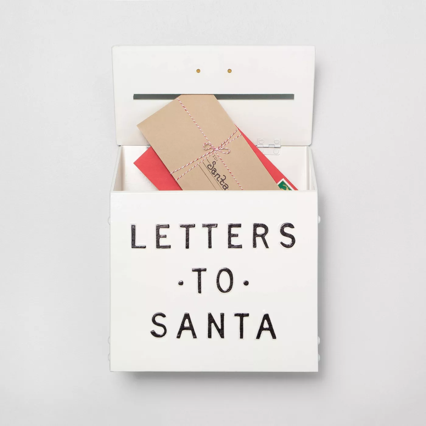 Letters to Santa Mailbox Sour Cream - Hearth & Hand™ with Magnolia - image 2 of 4