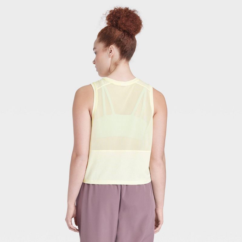 Women's Mesh Back Tank Top - All In Motion™, 4 of 6