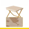 VisioGear Outdoor Portable Chairs, Fishing & Outdoor Stool with Storage Bag, Easy to Carry, Yellow, 10.24"*9.45"*9.45" - 2 of 4