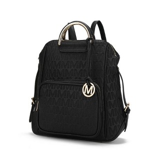 MKF Collection Torra Milan “M” Signature Trendy Spacious Backpack by Mia K - 1 of 4