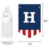 Big Dot of Happiness Happy Veterans Day - Patriotic Bunting Banner - Party Decorations - Happy Veterans Day - 3 of 4