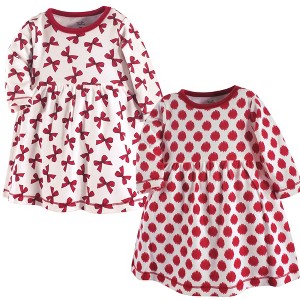 Luvable Friends Touched by Nature Long-Sleeve Dresses 2pk - 1 of 1