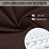 Brushed Microfiber Flat Sheet Only, Super Soft Hotel Quality Top Sheet - NTBAY - 3 of 4