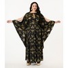 Unique Vintage Women's Plus Flutter Sleeve Caftan - 4 of 4