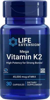Mega Vitamin K2 by Life Extension  -  30 Capsule
