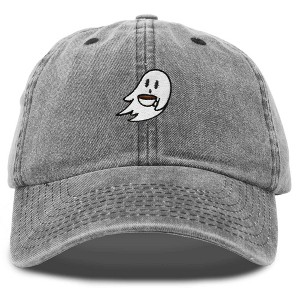 Dalix Coffee Ghost Cap Embroidered Coffee Cotton Baseball Hat Mens Womens - 1 of 4