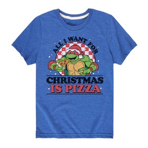 Boys' - Teenage Mutant Ninja Turtles - All I Want For Christmas Short Sleeve Graphic T-Shirt - 1 of 4