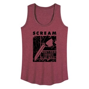 Women's - Scream - Knife Graphic Racerback Tank - 1 of 4