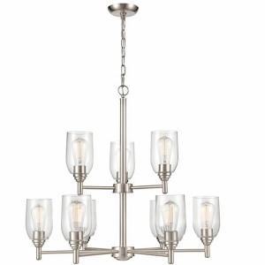 Millennium Lighting Arlett 9 - Light Chandelier in  Brushed Nickel - 1 of 1