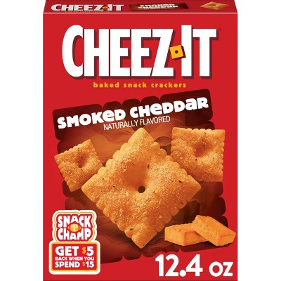 Cheez-It Crackers Smoked Cheddar - 12.4oz