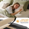 Boucle Bed Frame Upholstered Bed Frame with Adjustable Headboard, Solid Wood Slats Support, No Box Spring Needed, Easy Assembly - 4 of 4