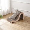 THE LICKER STORE Kona Modern Cardboard Double-Sided Wave Cat Scratcher with Catnip - 2 of 4