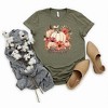 Simply Sage Market Women's Thankful Pumpkin Floral Short Sleeve Graphic Tee - 2 of 2