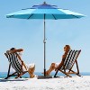 Aoodor 10 ft Patio Umbrella, Outdoor Table Umbrella, Market Umbrella with 3 Tier - 2 of 4