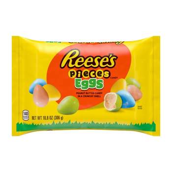 Reese's Pieces Peanut Butter Eggs Easter Candy - 10.8oz