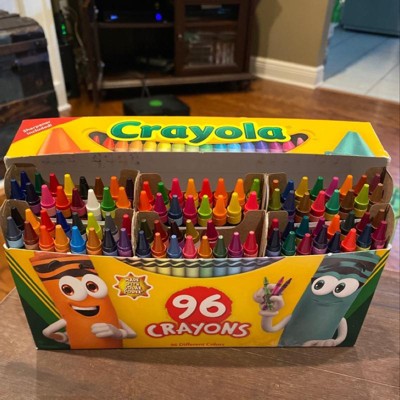 Crayola Crayon Set, 96-Colors, School Supplies, Art Gifts for Kids