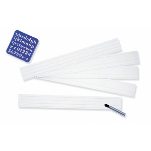 Pacon® Zaner-Bloser™ Sentence Strips, White, 1-1/2 in x 3/4 in x 3/4 in ruled 3" x 24", 100 Strips - 1 of 1