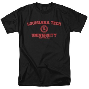 Campus Lab Louisiana Tech University Official Circle Logo Unisex Adult T-Shirt - 1 of 4